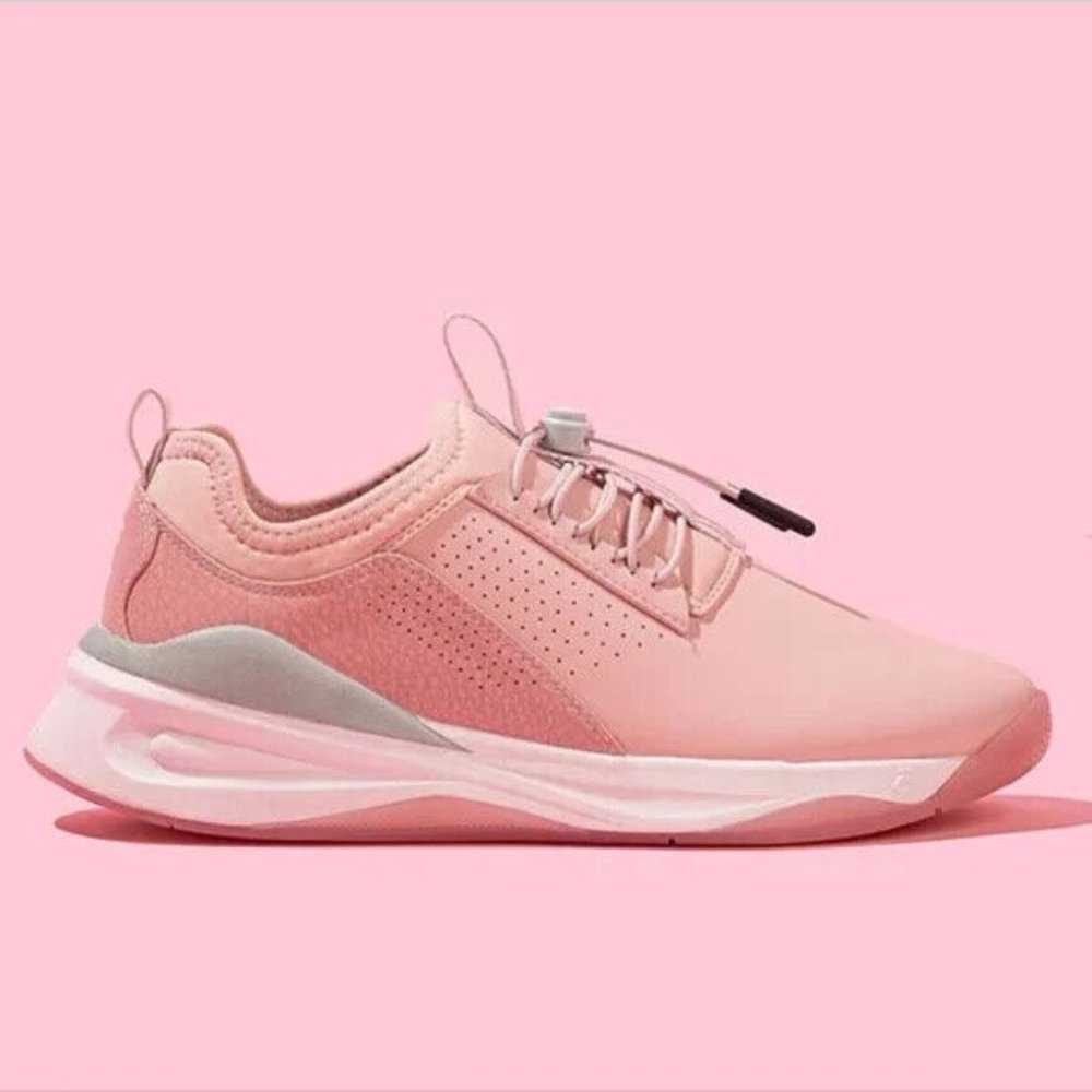 Clove Womens Size 6.5 CL007 Limited Pink Gray White Comfort Work Sneakers Shoes